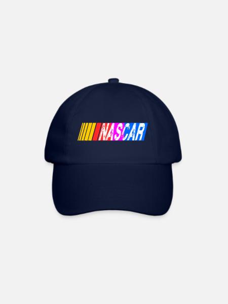 nascar racing american racing kyle vintage usa 500 - Baseballkappe - Blau/Blau