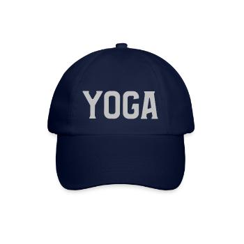 yoga - Baseballkappe - Blau/Blau - Vorne