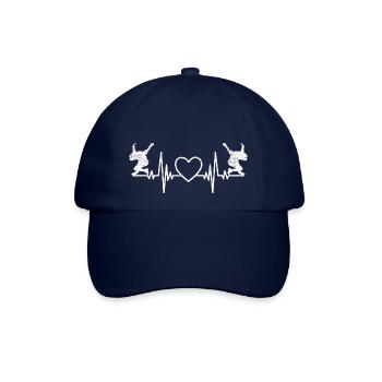 Breakdance Tanzen Tanzsport Tänzer Geschenk - Baseballkappe - Blau/Blau - Vorne