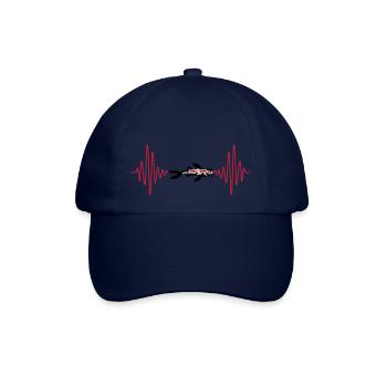Puls Koi Fisch Nishikigoi - Baseballkappe - Blau/Blau - Vorne