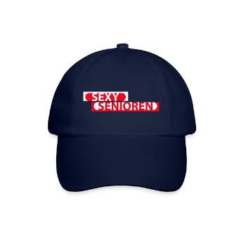 sexy senioren - Baseballkappe - Blau/Blau - Vorne