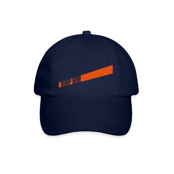dump him Zitat Logo - Baseballkappe - Blau/Blau - Vorne