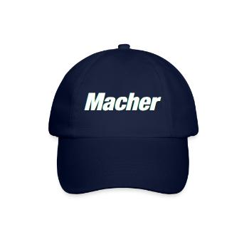 Macher - Baseballkappe - Blau/Blau - Vorne
