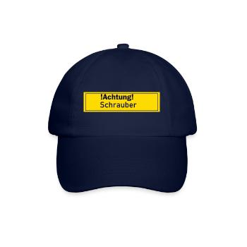 Schrauber Auto Schrauben Geschenk Geschenkidee - Baseballkappe - Blau/Blau - Vorne