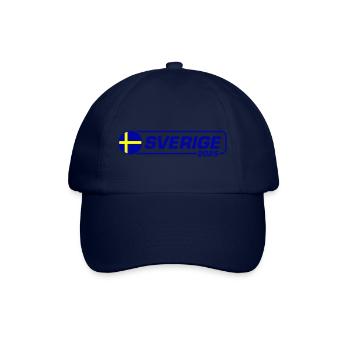 Schweden 2025 Sverige - Baseballkappe - Blau/Blau - Vorne