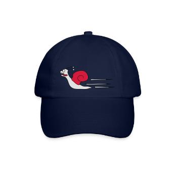 Fast Snail - Baseballkappe - Blau/Blau - Vorne