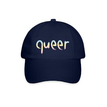 queer - Baseballkappe - Blau/Blau - Vorne