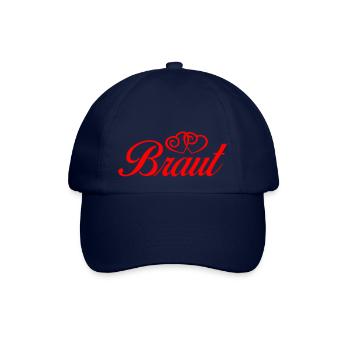 braut - Baseballkappe - Blau/Blau - Vorne