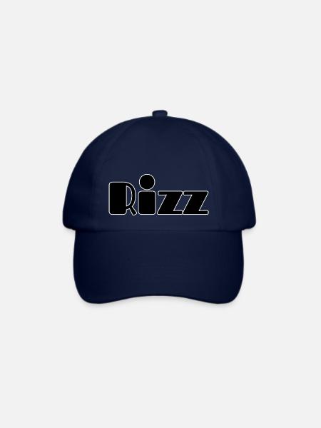 Fantastic Rizz Black Design - Baseballkappe - Blau/Blau