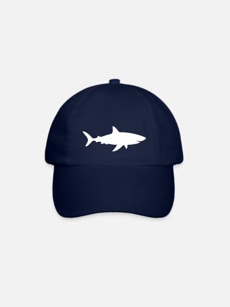 Shark - Baseballkappe - Blau/Blau