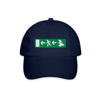 Junggesellenabschied - Baseballkappe - Blau/Blau - Vorne