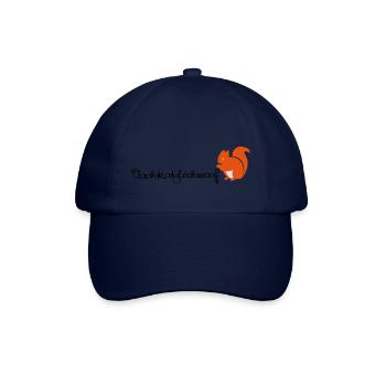 Oachkatzlschwoaf - Eichhörnchen - Eichkätzchen - Baseballkappe - Blau/Blau - Vorne