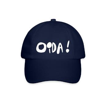 Oida! - Baseballkappe - Blau/Blau - Vorne