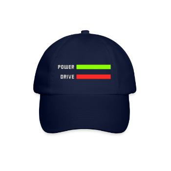 Power Drive - Baseballkappe - Blau/Blau - Vorne