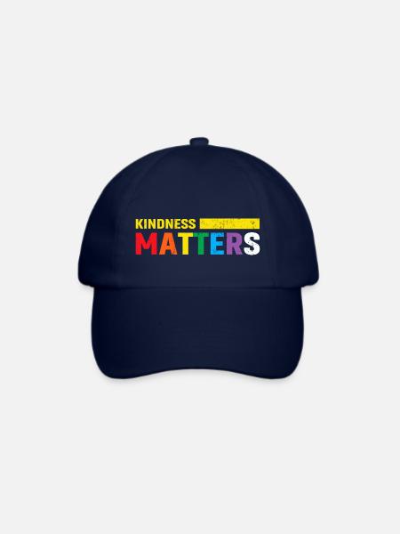 Kindness Matters - Baseballkappe - Blau/Blau
