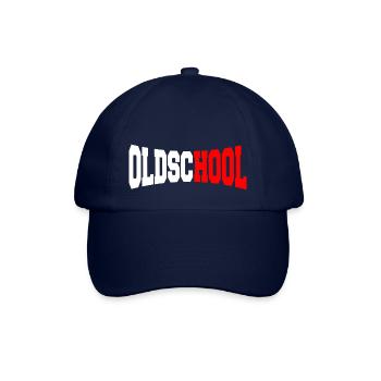 oldschool Hooligan Ultra Fanartikel Fan Fussball - Baseballkappe - Blau/Blau - Vorne