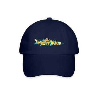 Hooligans Micro - Baseballkappe - Blau/Blau - Vorne
