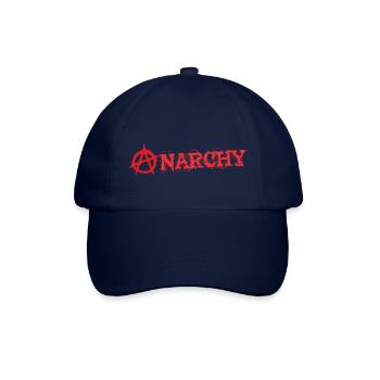 Anarchie - Baseballkappe - Blau/Blau - Vorne