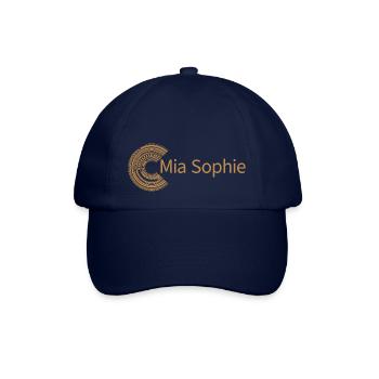 Für Mia Sophie - Baseballkappe - Blau/Blau - Vorne