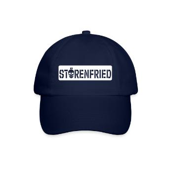 Störenfried Totenkopf - Baseballkappe - Blau/Blau - Vorne