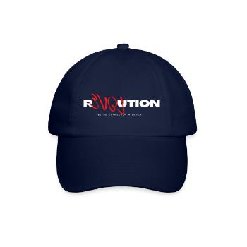 rEVOLution - Baseballkappe - Blau/Blau - Vorne