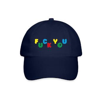 One playful F You - Baseballkappe - Blau/Blau - Vorne