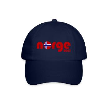 Norge 2025 Norwegen - Baseballkappe - Blau/Blau - Vorne