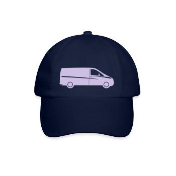 Kurier - Baseballkappe - Blau/Blau - Vorne