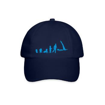 Entwicklung Synchronschwimm Fötus human8 - Baseballkappe - Blau/Blau - Vorne