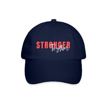 Stärker zusammen - Baseballkappe - Blau/Blau - Vorne