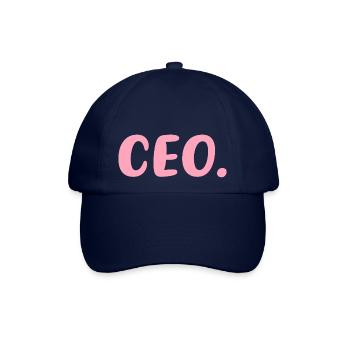CEO Female Entrepreneur - Baseballkappe - Blau/Blau - Vorne