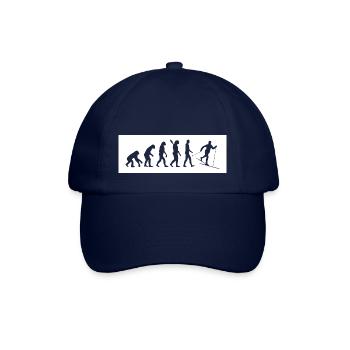 cross country skiing Ski Langlauf - Baseballkappe - Blau/Blau - Vorne