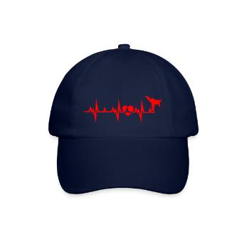 Karate Boxing Fighting - Baseballkappe - Blau/Blau - Vorne