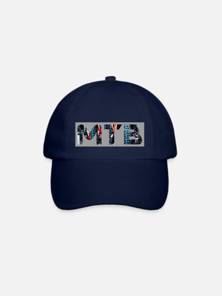 MTB - Baseballkappe - Blau/Blau