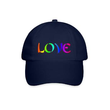 Love - Baseballkappe - Blau/Blau - Vorne