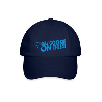 goose on the loose - Baseballkappe - Blau/Blau - Vorne