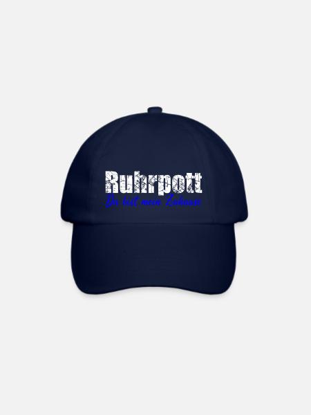 Ruhrpott du bist mein zuhause - Baseballkappe - Blau/Blau