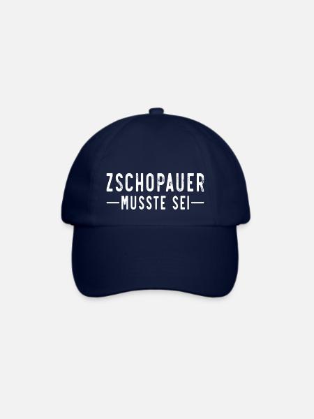 Zschopauer musste sei - Baseballkappe - Blau/Blau