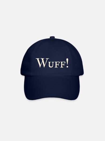 Wuff ! - Baseballkappe - Blau/Blau