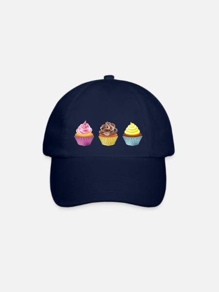 Muffins - Baseballkappe - Blau/Blau