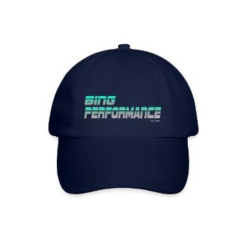 bing performance 1 - Baseballkappe - Blau/Blau - Vorne