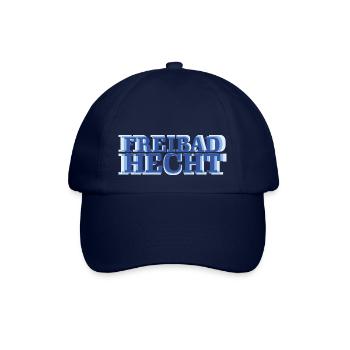 FreibadHECHT schwimmen Badeshirt Bademaus - Baseballkappe - Blau/Blau - Vorne