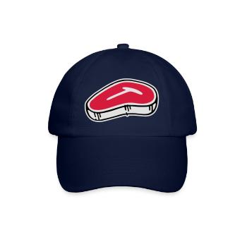 T-Bone Steak - Baseballkappe - Blau/Blau - Vorne