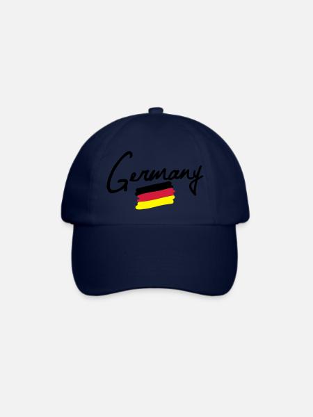 germany - Baseballkappe - Blau/Blau