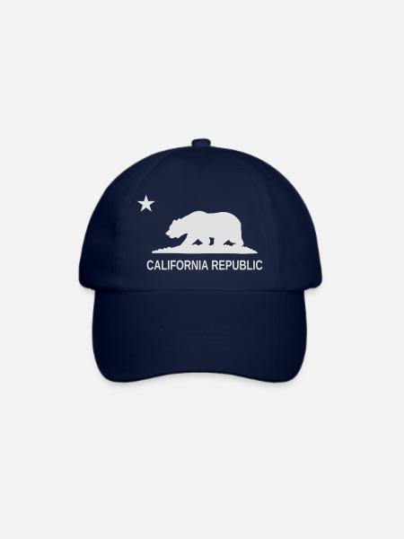 California Republic - Baseballkappe - Blau/Blau