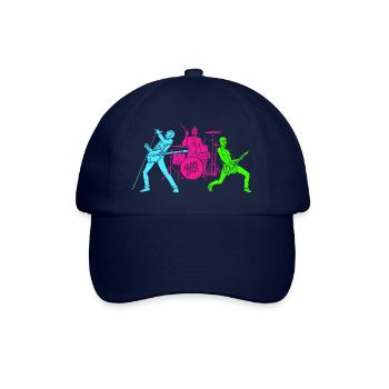 Mobile Devz Band - Band von Entwicklern - Baseballkappe - Blau/Blau - Vorne