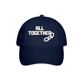 All together - Baseballkappe - Blau/Blau - Vorne