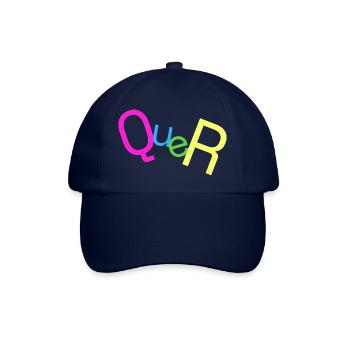 QUER - Baseballkappe - Blau/Blau - Vorne