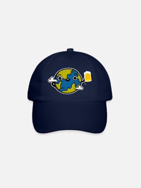 Planète Bière - Baseballkappe - Blau/Blau