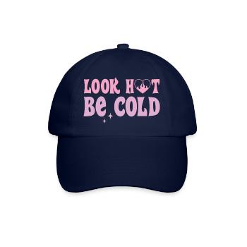 Look Hot be Cold - Baseballkappe - Blau/Blau - Vorne